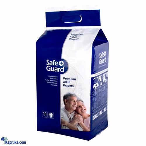 SAFEGUARD ADULT DIAPERS 10 `S LARGE