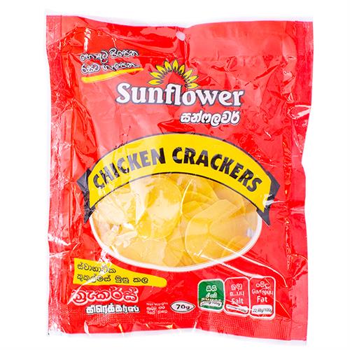 Sunflower Chicken Crackers 70g