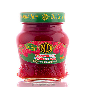 MD Diabetic Strawberry Jam Bottle - 330g - Bakery/Spreads/Cereals