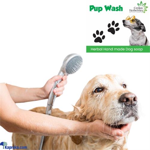 Pup Wash 125g Herbal Handmade Dog Soap Dogs Puppy Bath Clean Hair Fur Coat Hydrate Skin Fleas Ticks