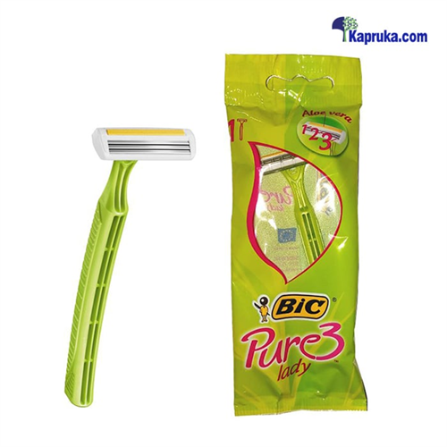 BIC Pure 3 Lady - Single Razor Pouch - Cleansers