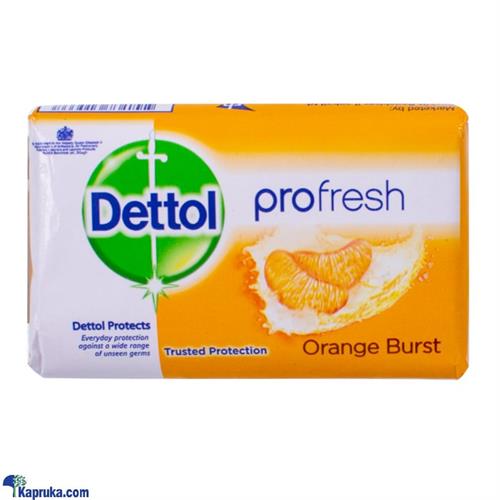 Dettol Orange Burst Soap- 70g - Cleansers