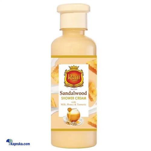 Rani Sandalwood Shower Cream With Honey, Venivel And Turmeric 250ml