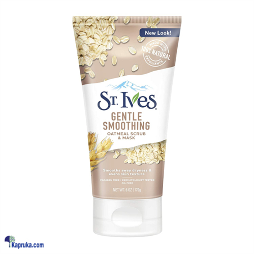 St. Ives Gentle Smoothing Oatmeal Face Scrub And Mask 170g