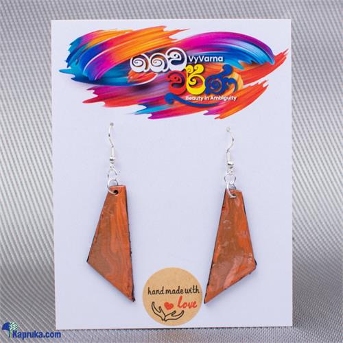 Vyvarna Hand Painted Wooden Earrings