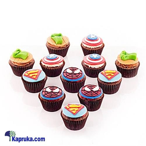 Super Hero Cupcakes