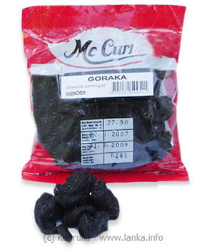 MCCURRIE Goraka Pkt - 100g - Mc Currie - Spices and Seasoning