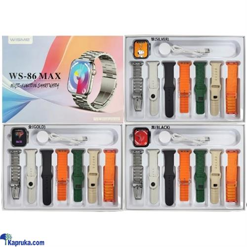 WISME WS 86 MAX MULTI FUNCTION SMART WATCH