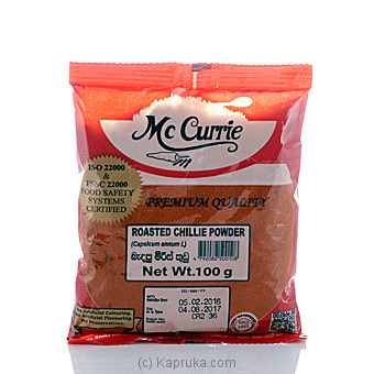 Mc Currie Roasted Chillie Powder 100g