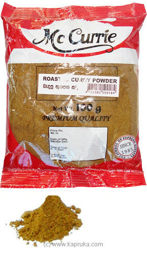 Mc Currie Roasted Curry Powder Pkt - 100g - Spices and Seasoning