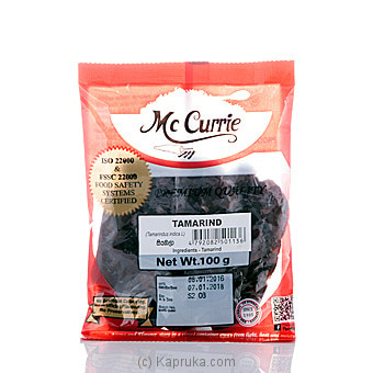 Mc Currie Tamarind 100g - Spices and Seasoning