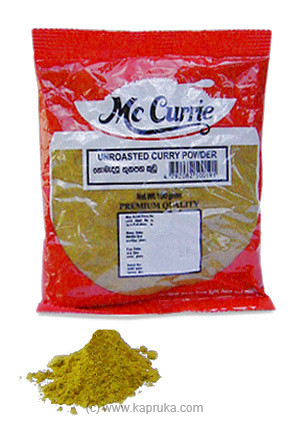 Mc Currie Unroasted Curry Powder Pkt - 100g - Spices and Seasoning