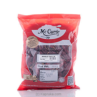 Mc Currie Whole Chilli 250g - Spices and Seasoning