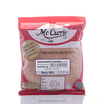 Mc Curry Coriander Powder 120g - Mc Currie - Spices and Seasoning