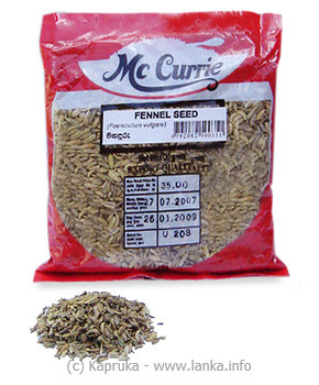 MCCURRIE Fennel Seed Pkt - 100g - Mc Currie - Spices and Seasoning