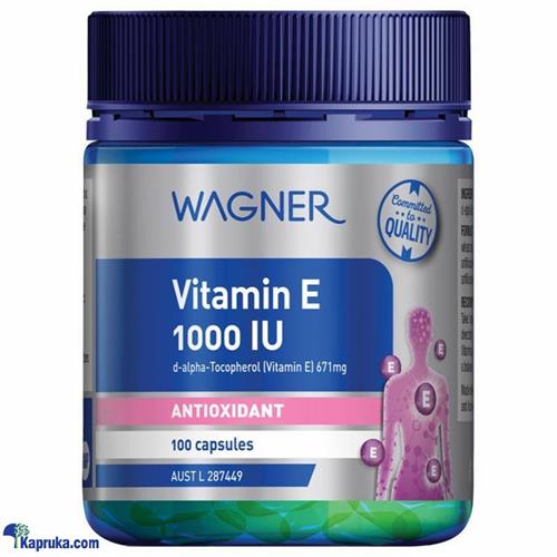 Wagner Vitamin E 1000IU 100 Capsules