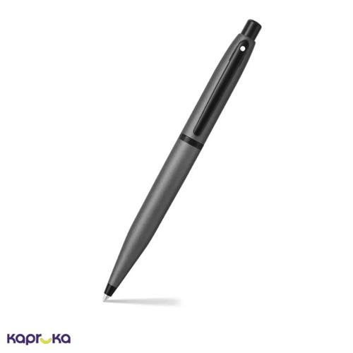Sheaffer VFM 9424 Matte Gray Ballpoint Pen With Matte Black Trim