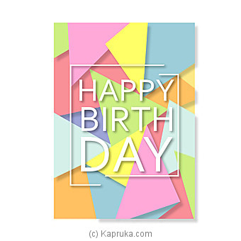 Birthday Greeting Card