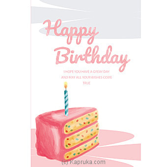 Birthday Greeting Card