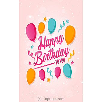 Birthday Greeting Card