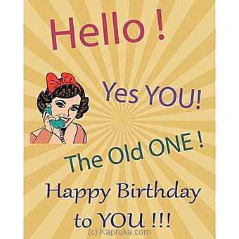 Birthday Greeting Card