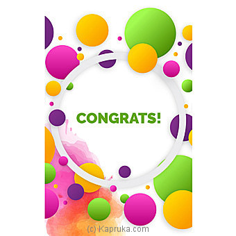 Congratulations Greeting Card