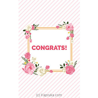 Congratulations Greeting Card