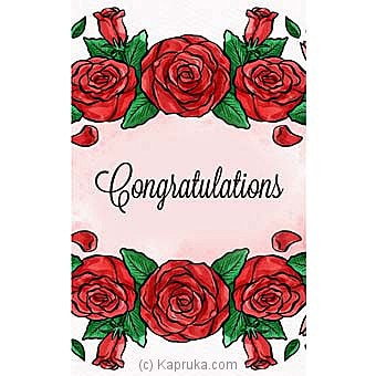 Congratulations Greeting Card