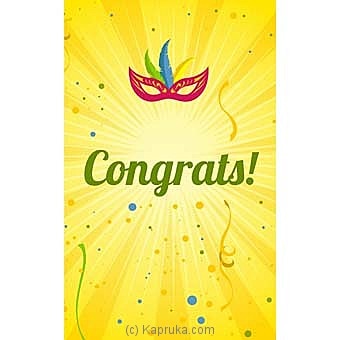 Congratulations Greeting Card