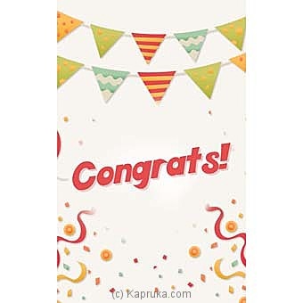 Congratulations Greeting Card