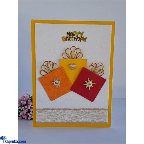 Gift Boxes Full Of Birthday Wishes Handmade Greeting Card