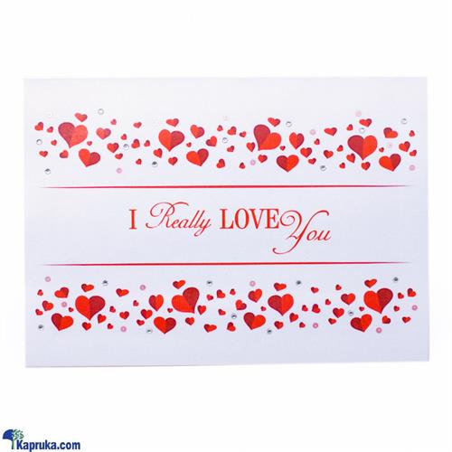 Handmade Valentine Greeting Card