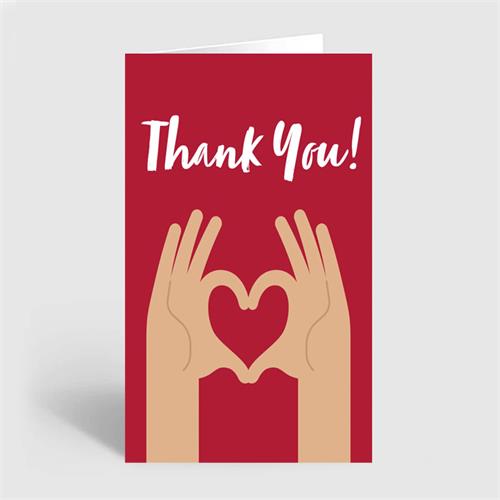 Heartfelt Thanks Greeting Card