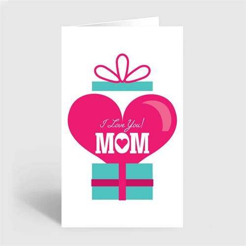 I Love You Mom Greeting Card