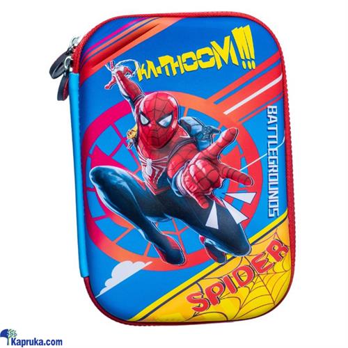 Multi- Compartment Pencil Case - Organize Your Stationery In Style - Comic - Spider Man