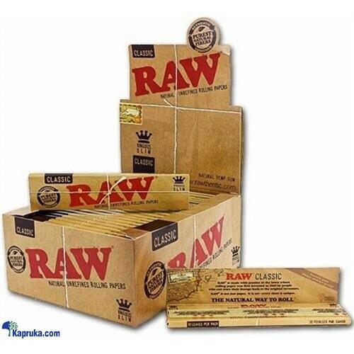 Raw Without Tips Rolling Paper 01 Pack.