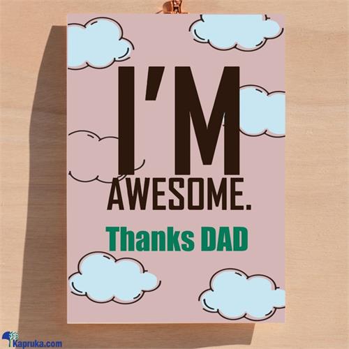 Thanks Dad Greeting Card