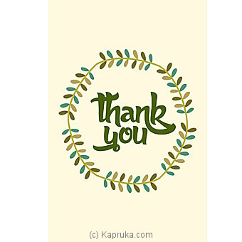 Thank You Card