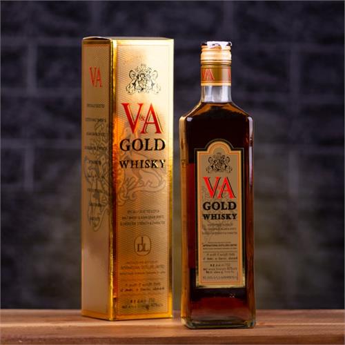 V And A Gold Whiskey 750ml- 40% ABV- Local