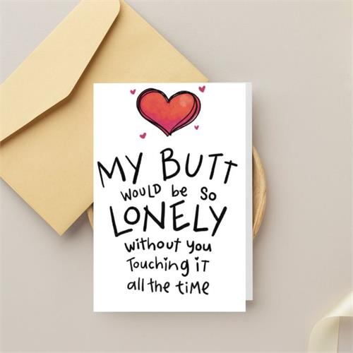 Naughty Greeting Card