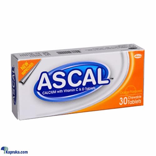 Ascal- Calcium With Vitamin C & D Tablets