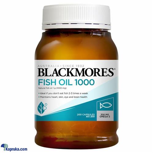 BLACKMORES Fish OIL1000- 200 Capsules.