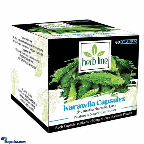 Herb Line Karawila Capsules (momordica Charantia Linn- 60 Capsules)