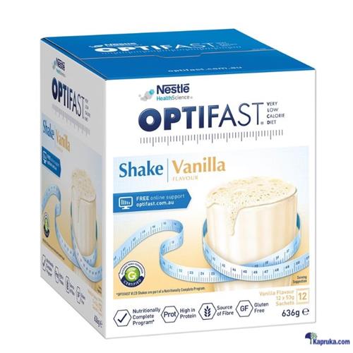 Optifast VLCD Shake 53G*12 Sachet (vanila)