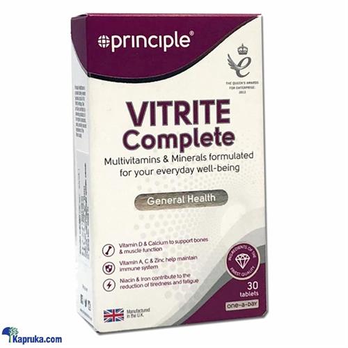 Principle Vitrite Complete Tabs 30s Multivitamins