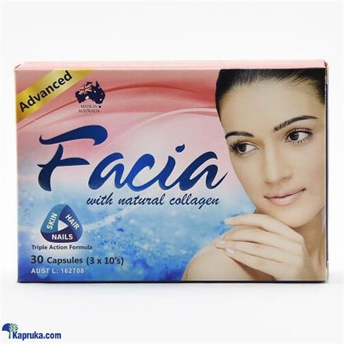 Facia Capsules Advance With Natural Collagen - 30 Capsules - Gift For Her