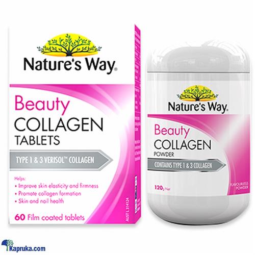 Natures Way Beauty Collagen Tablets 60 Film Coated Tablets