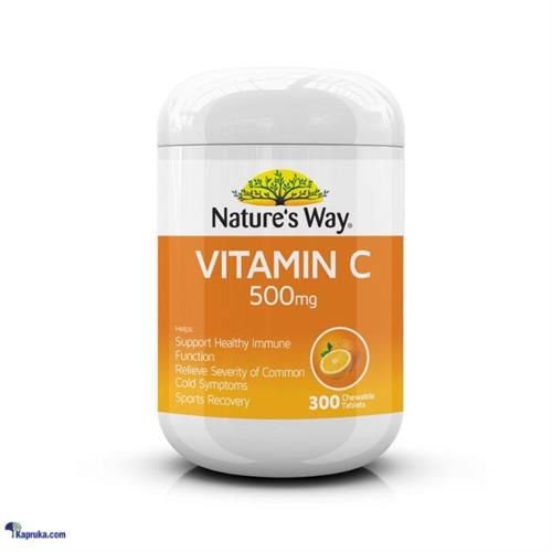 Natures Way Vitamin C 500mg Sugar Free Chews 300s