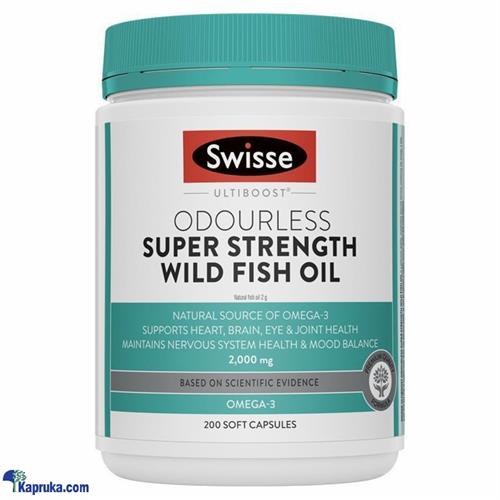 Swisse Ultiboost Odourless Wild Fish Oil 2000mg 200 Capsules