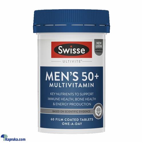 Swisse Ultivite Mens 50+ Multivitamin 60 Capsules